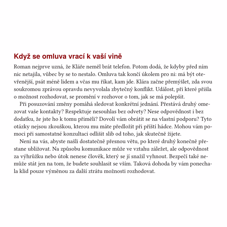 Když se bojíte říct ne