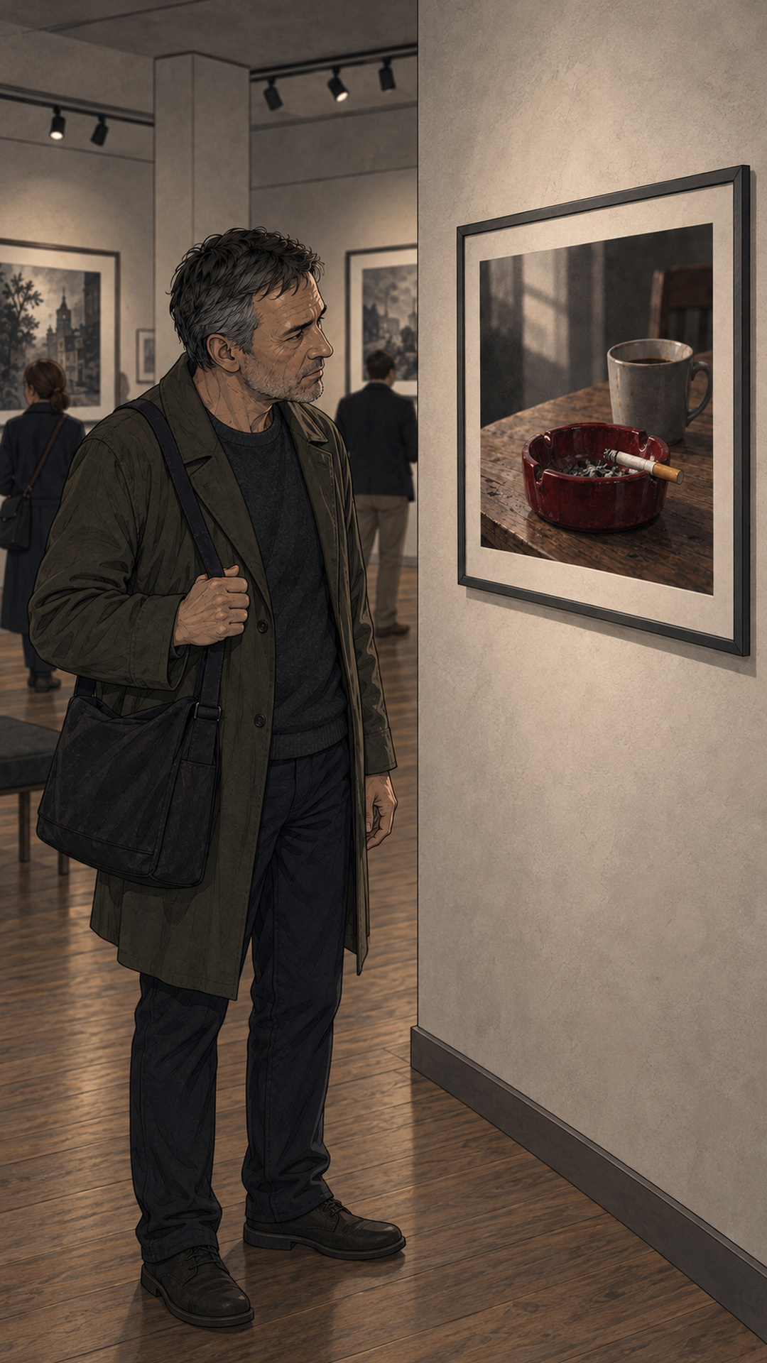Cigareta v záběru. Vrací se kouření, nebo jen jeho obraz?